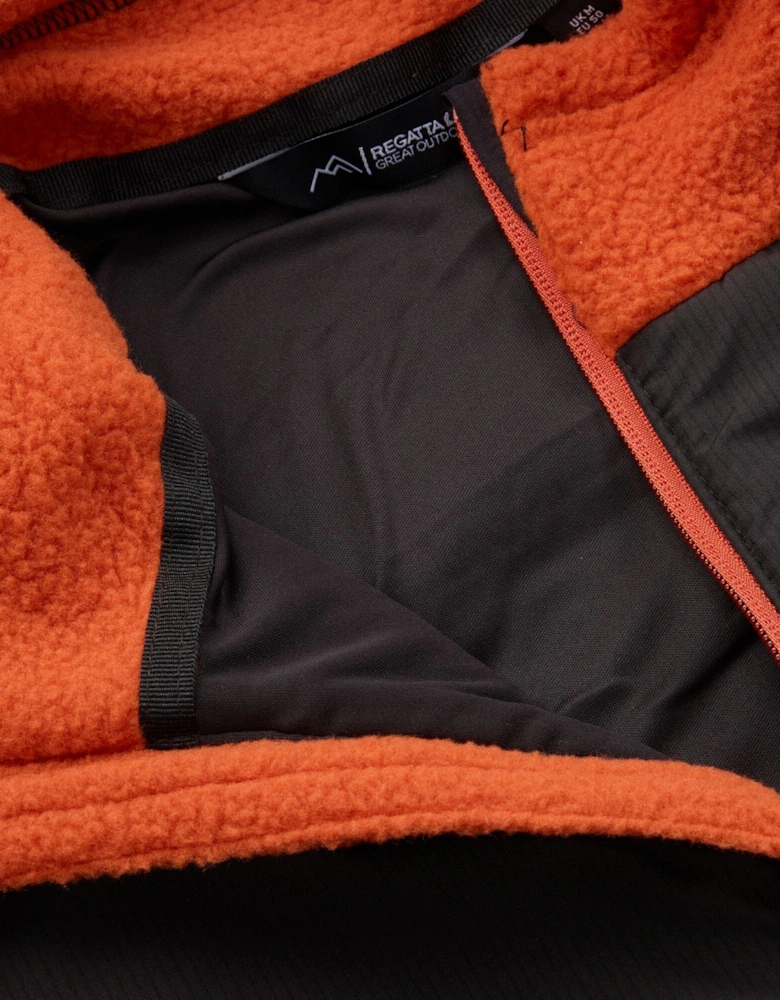 Regatta Mens Morran Water Resistant Full Zip Fleece Jacket