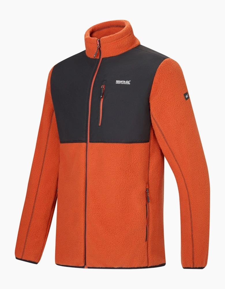 Regatta Mens Morran Water Resistant Full Zip Fleece Jacket