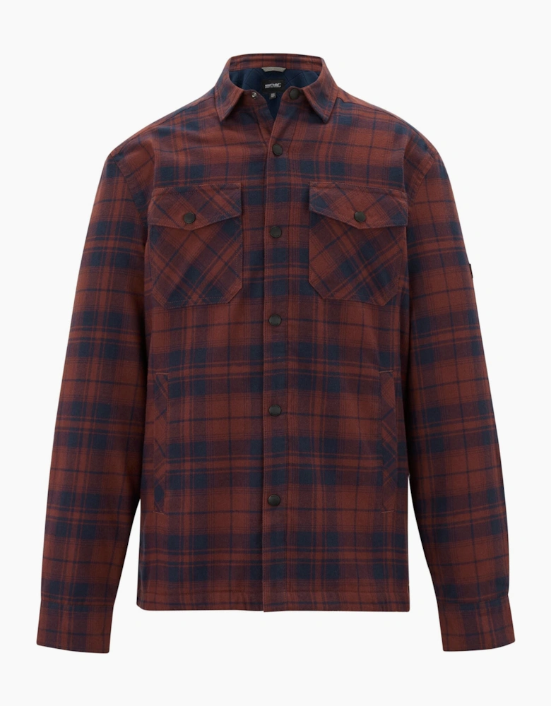 Regatta Mens Spennith Shacket Checked Shirt