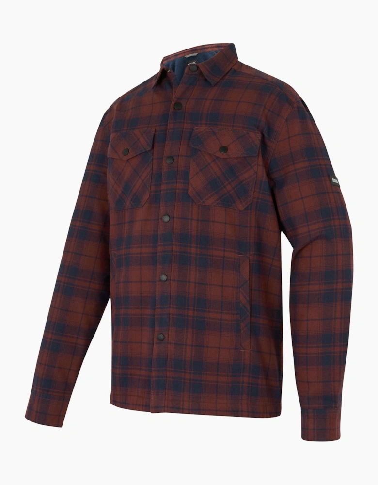 Regatta Mens Spennith Shacket Checked Shirt