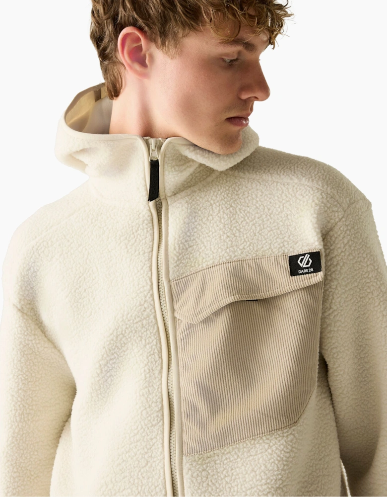 Dare 2B Mens Firn Borg Hooded Fleece Jacket