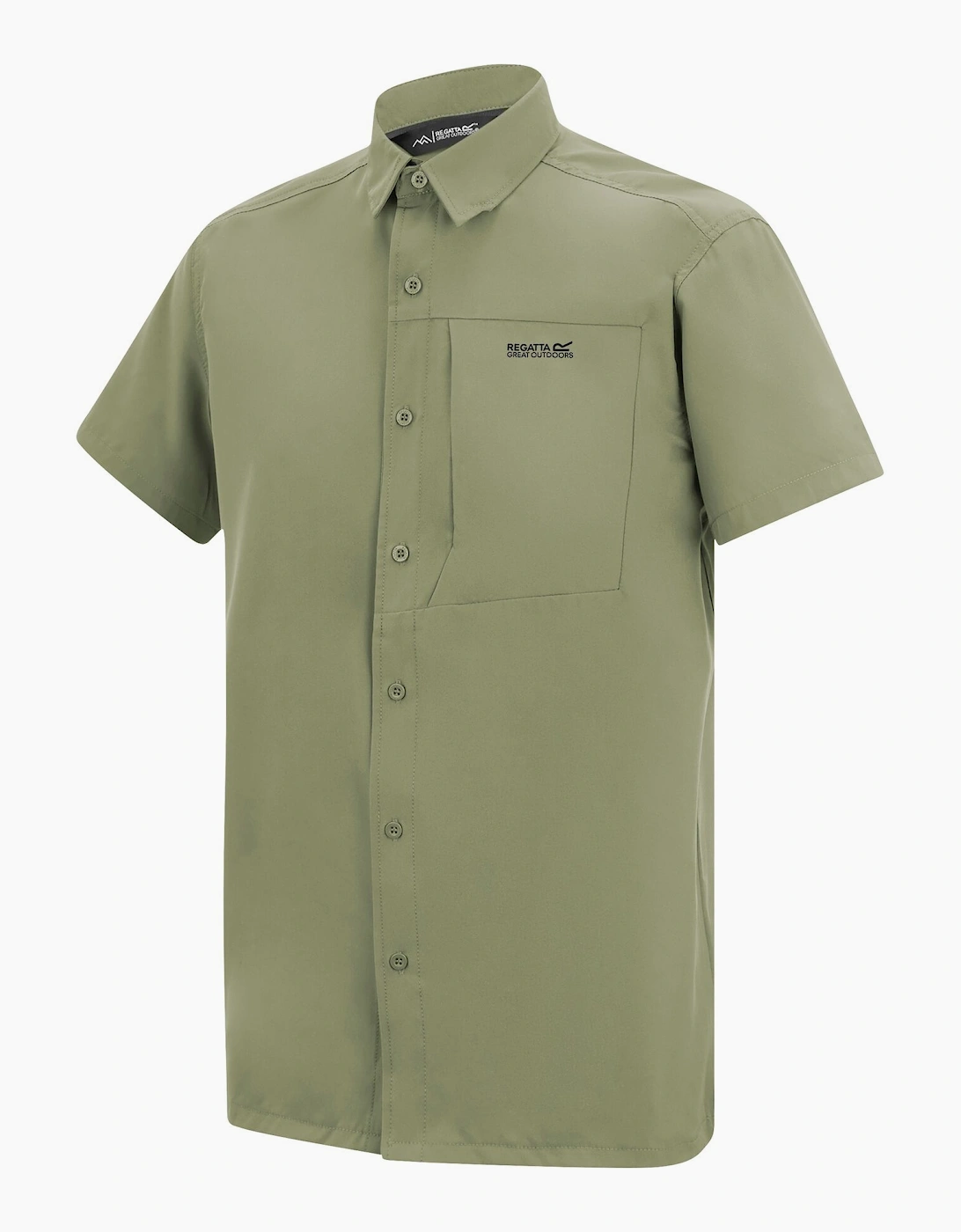 Regatta Mens Travel Light Anti-Insect Short-Sleeved Shirt