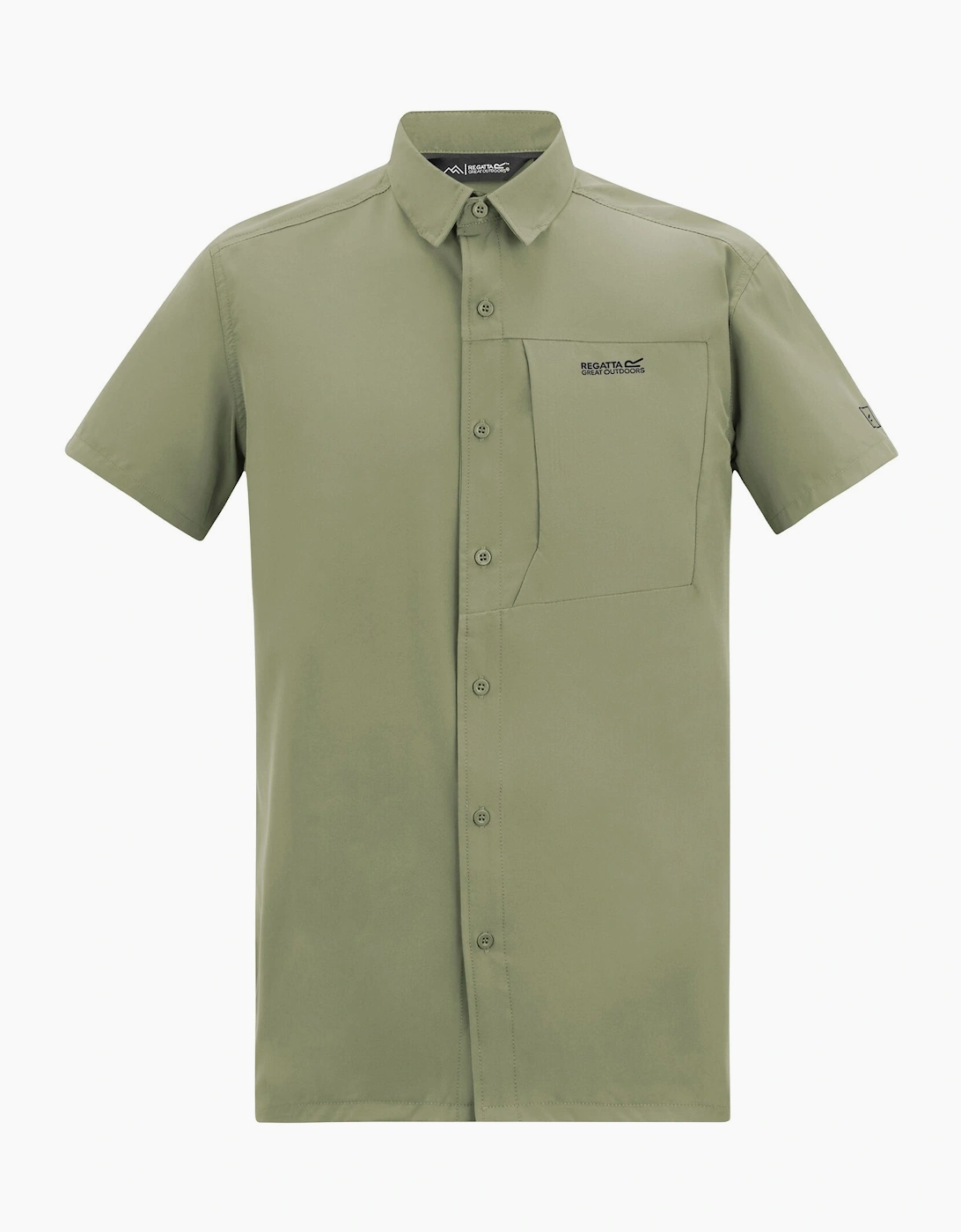 Regatta Mens Travel Light Anti-Insect Short-Sleeved Shirt