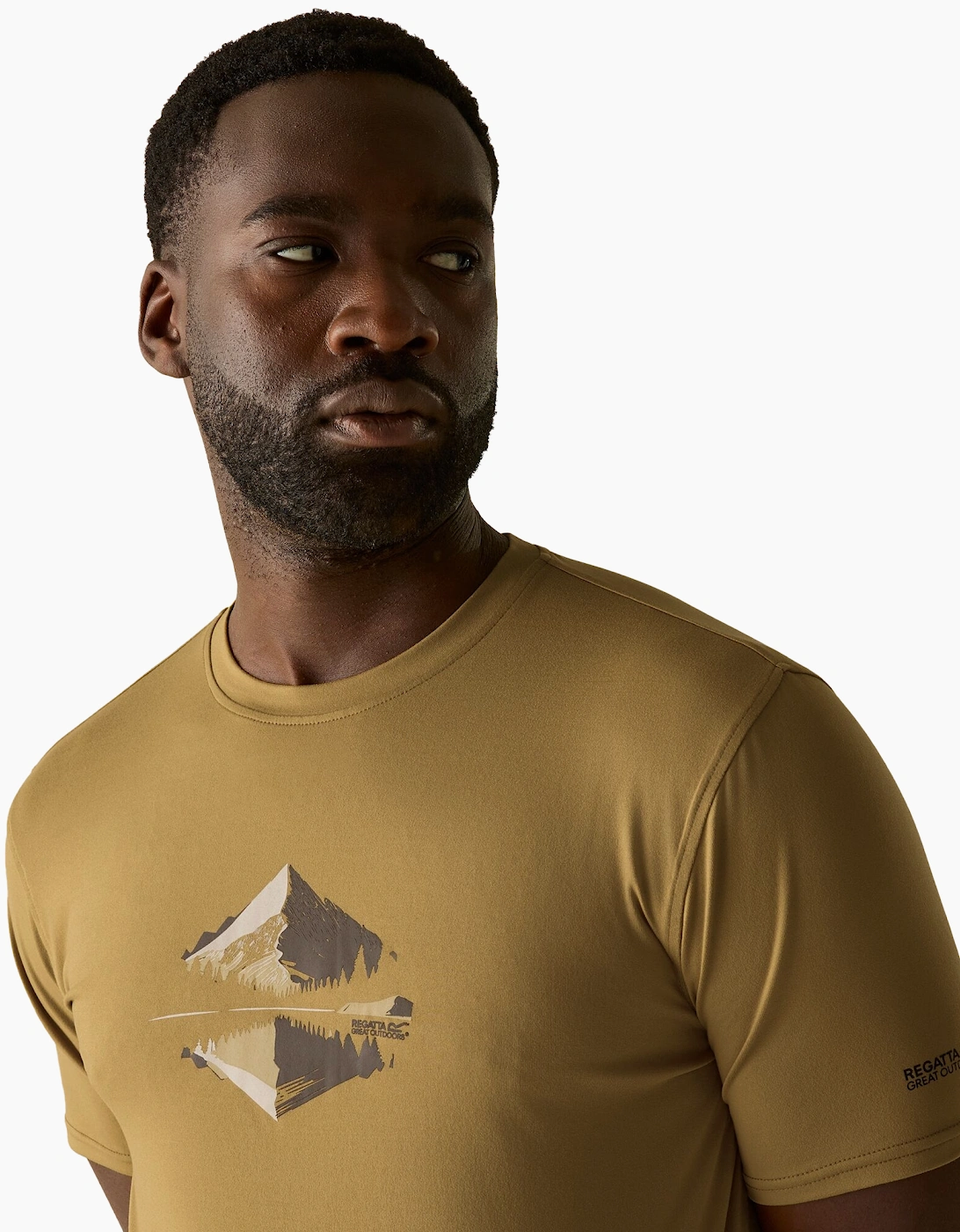 Regatta Mens Fingal Scenery Stretch T-Shirt