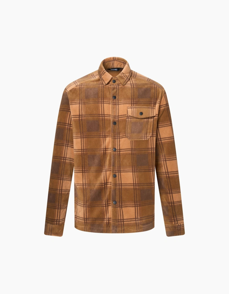 Regatta Mens Frankie Checked Fleece Shirt