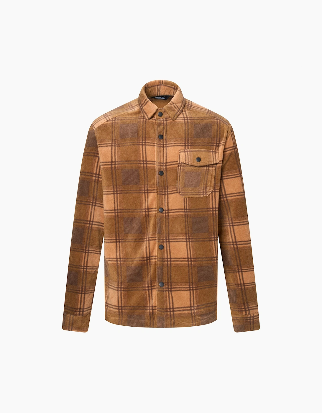 Regatta Mens Frankie Checked Fleece Shirt