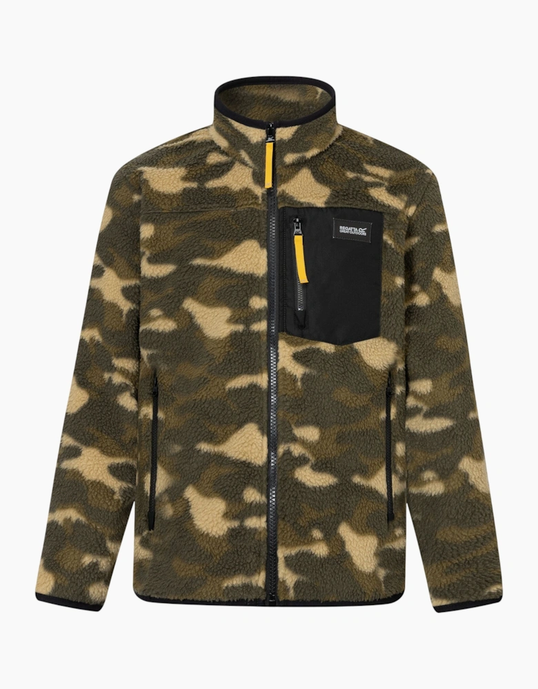 Regatta Childrens/Kids Frankie Camo Full Zip Fleece Jacket