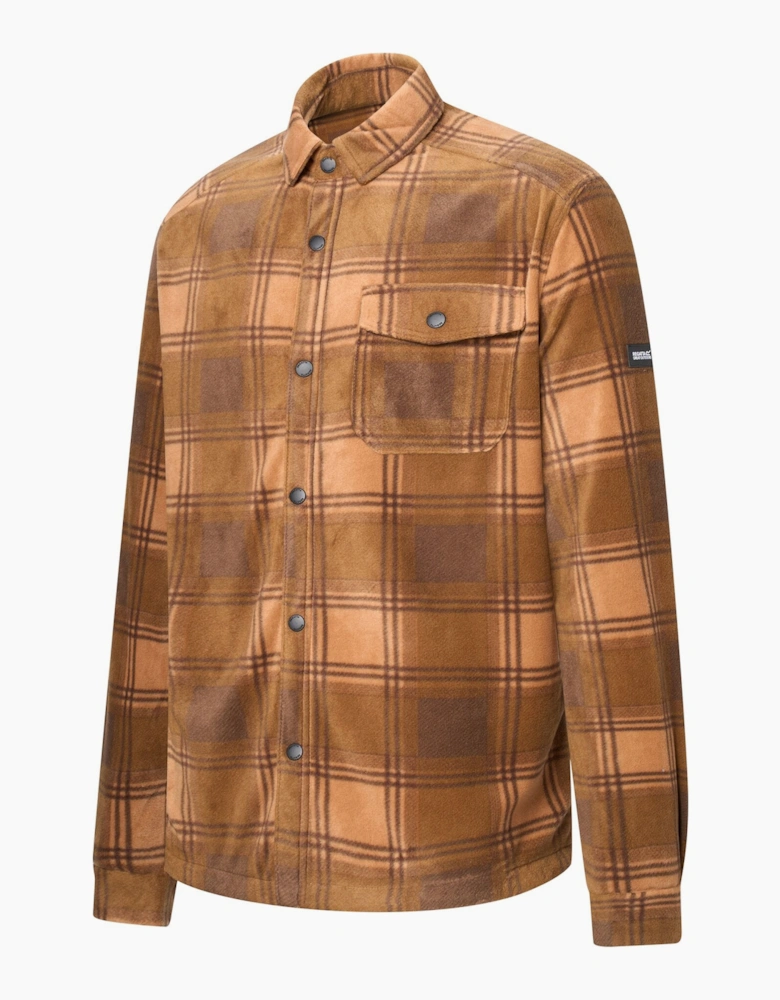 Regatta Mens Frankie Checked Fleece Shirt