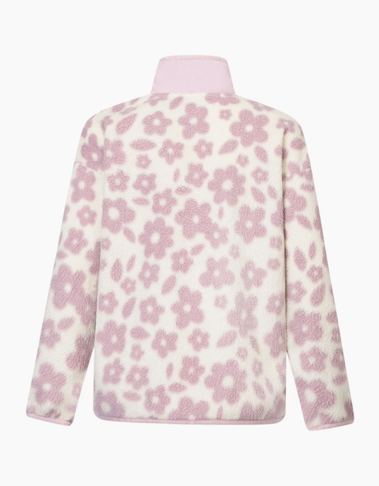 Regatta Childrens/Kids Eva Floral Fleece Top
