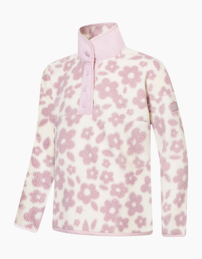 Regatta Childrens/Kids Eva Floral Fleece Top