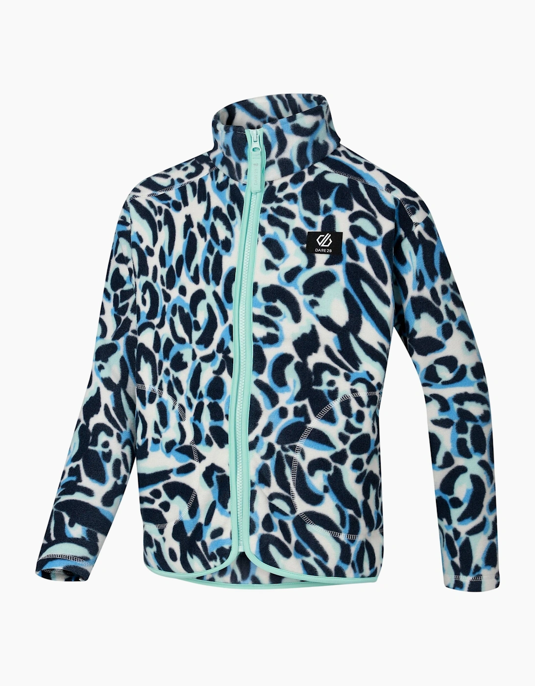 Dare 2B Childrens/Kids Wing It Animal Print Full Zip Fleece Jacket