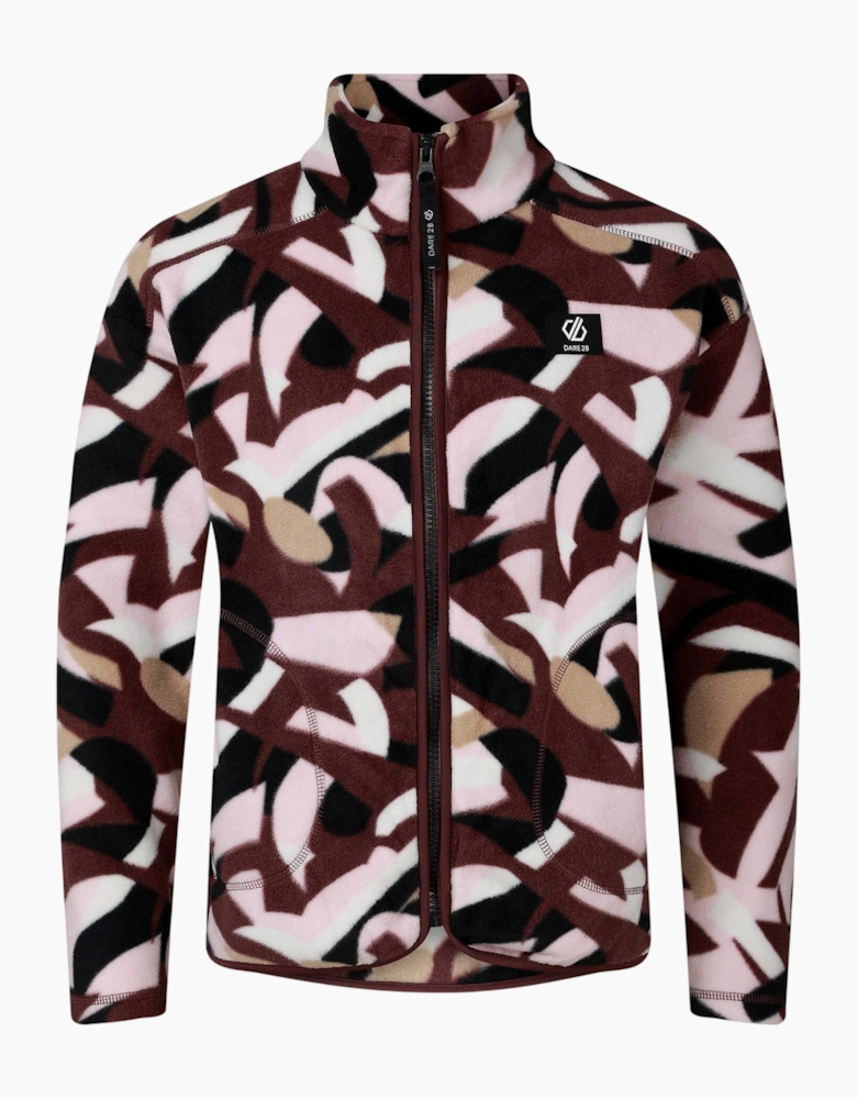 Regatta Childrens/Kids Wing It Abstract Full Zip Fleece Jacket