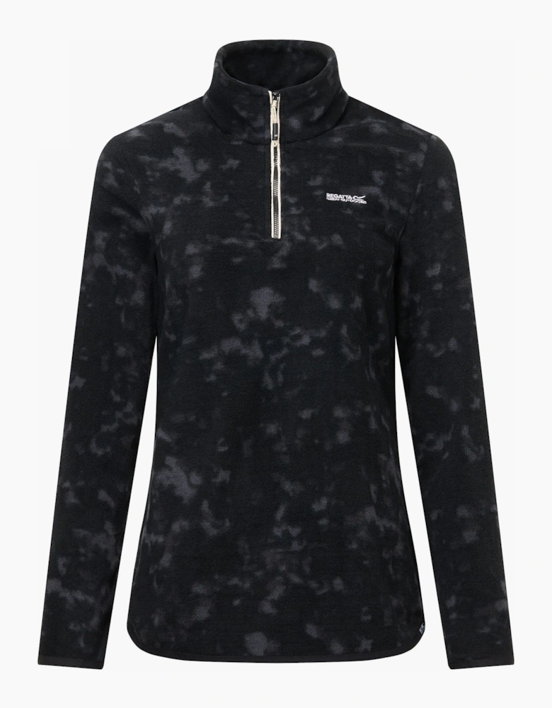 Regatta Womens/Ladies Margot Brush Stroke Quarter Zip Fleece