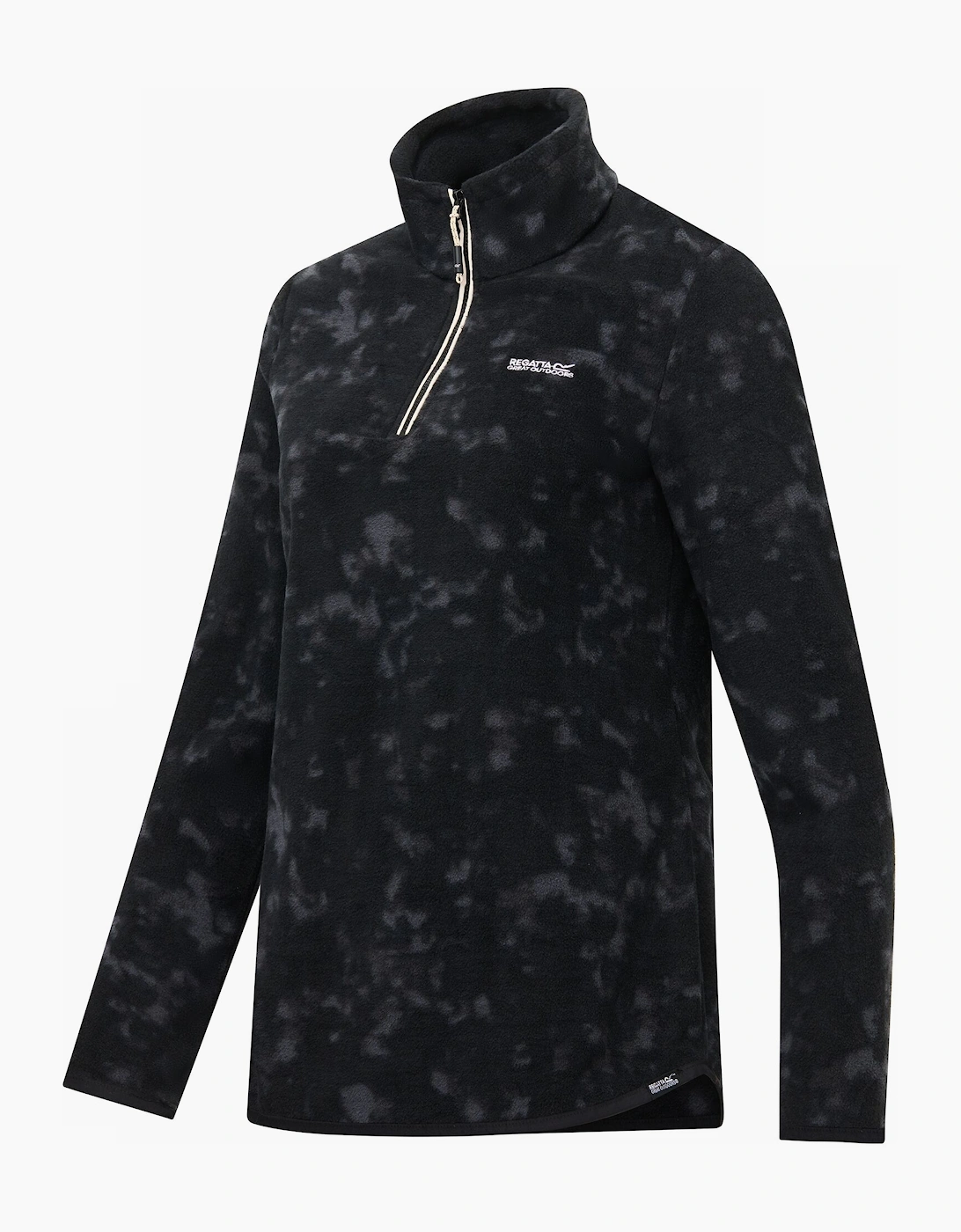 Regatta Womens/Ladies Margot Brush Stroke Quarter Zip Fleece