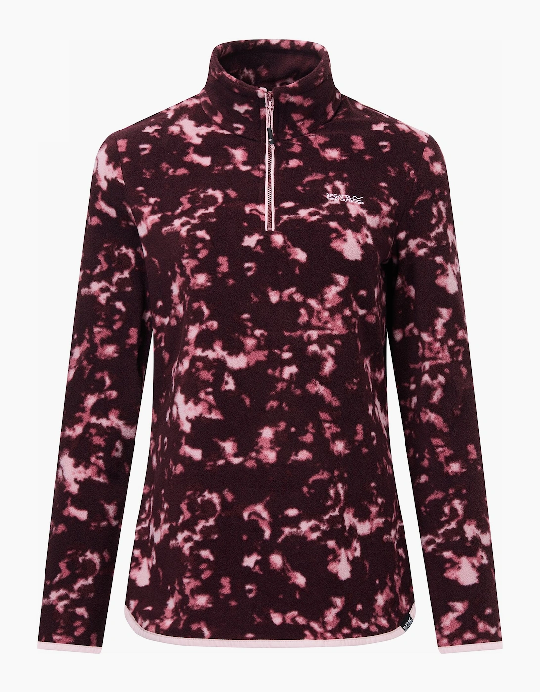 Regatta Womens/Ladies Margot Brush Stroke Quarter Zip Fleece