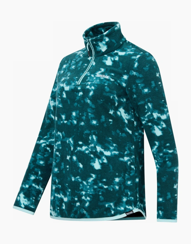 Regatta Womens/Ladies Margot Brush Stroke Quarter Zip Fleece
