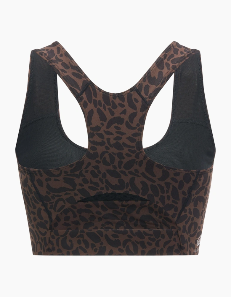 Dare 2B Womens/Ladies Influential Leopard Print Sports Bra