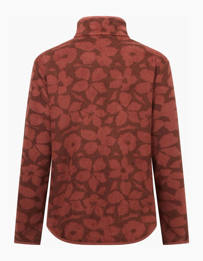 Regatta Womens/Ladies Frankie Shadow Flower Half Zip Fleece