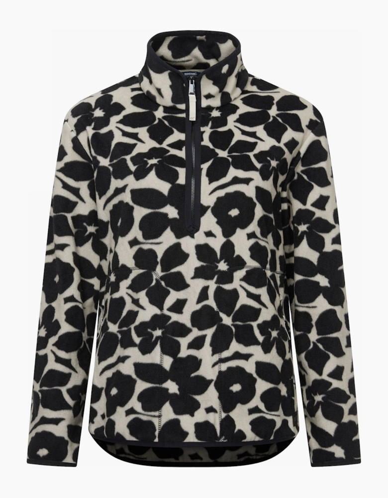 Regatta Womens/Ladies Frankie Shadow Flower Half Zip Fleece