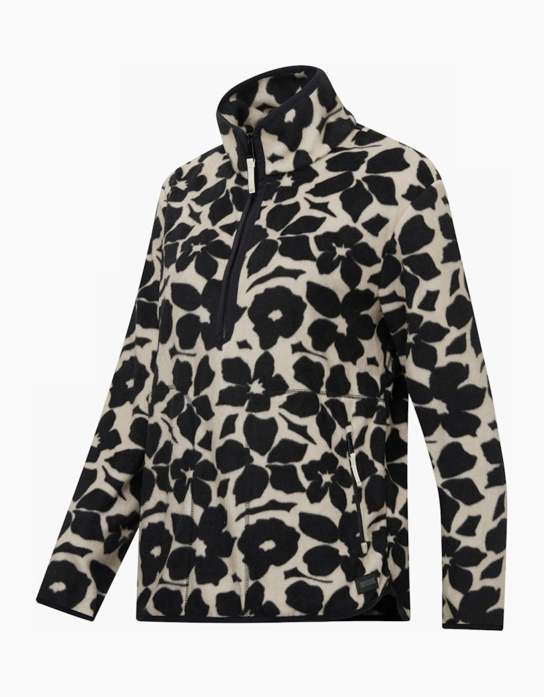 Regatta Womens/Ladies Frankie Shadow Flower Half Zip Fleece