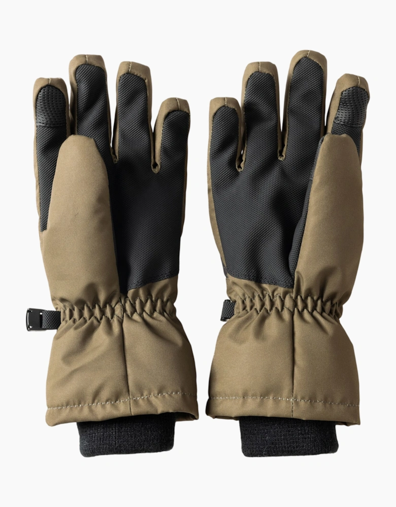 Regatta Childrens/Kids Arlie Textured Waterproof Distressed Ski Gloves