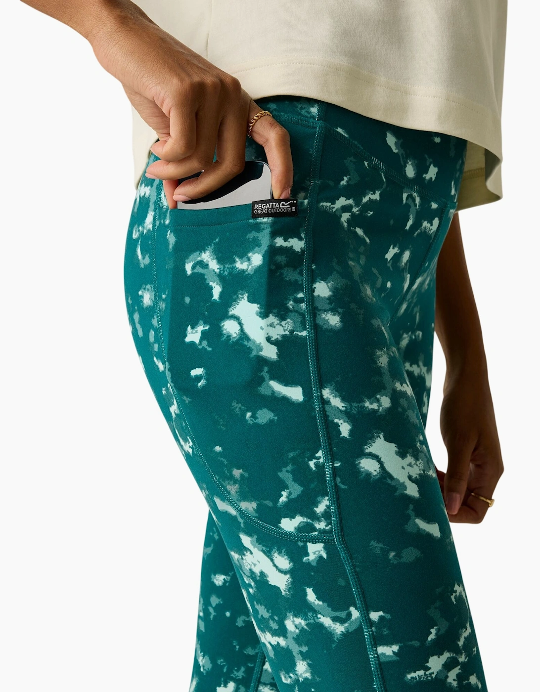 Regatta Womens/Ladies Brush Stroke Leggings