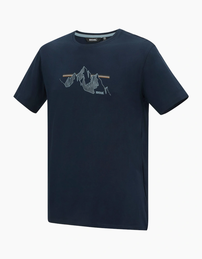 Regatta Mens Cline IX Mountain T-Shirt