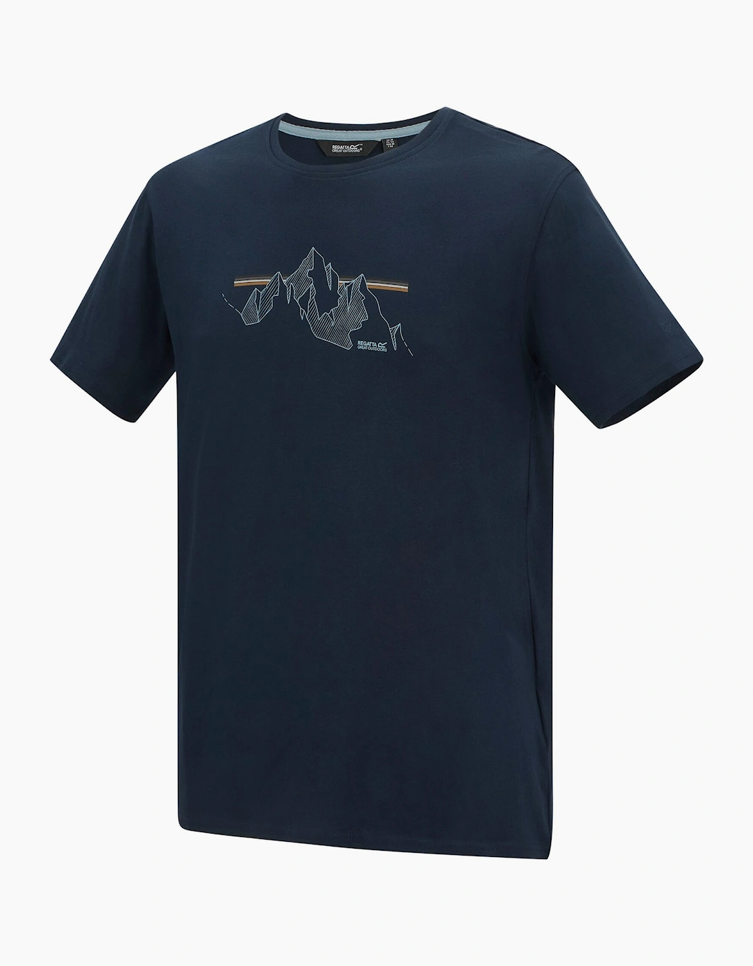 Regatta Mens Cline IX Mountain T-Shirt