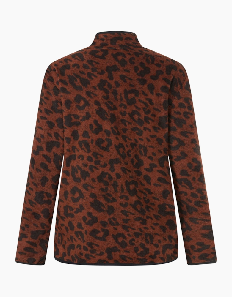 Regatta Womens/Ladies Frankie Leopard Full Zip Fleece Jacket