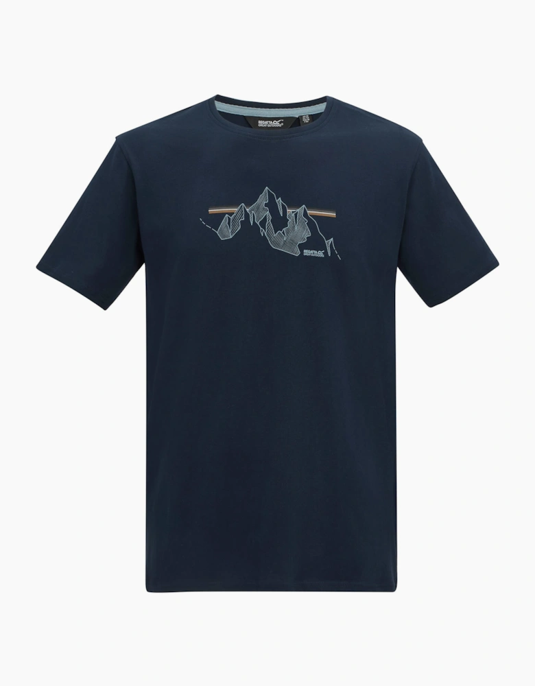 Regatta Mens Cline IX Mountain T-Shirt