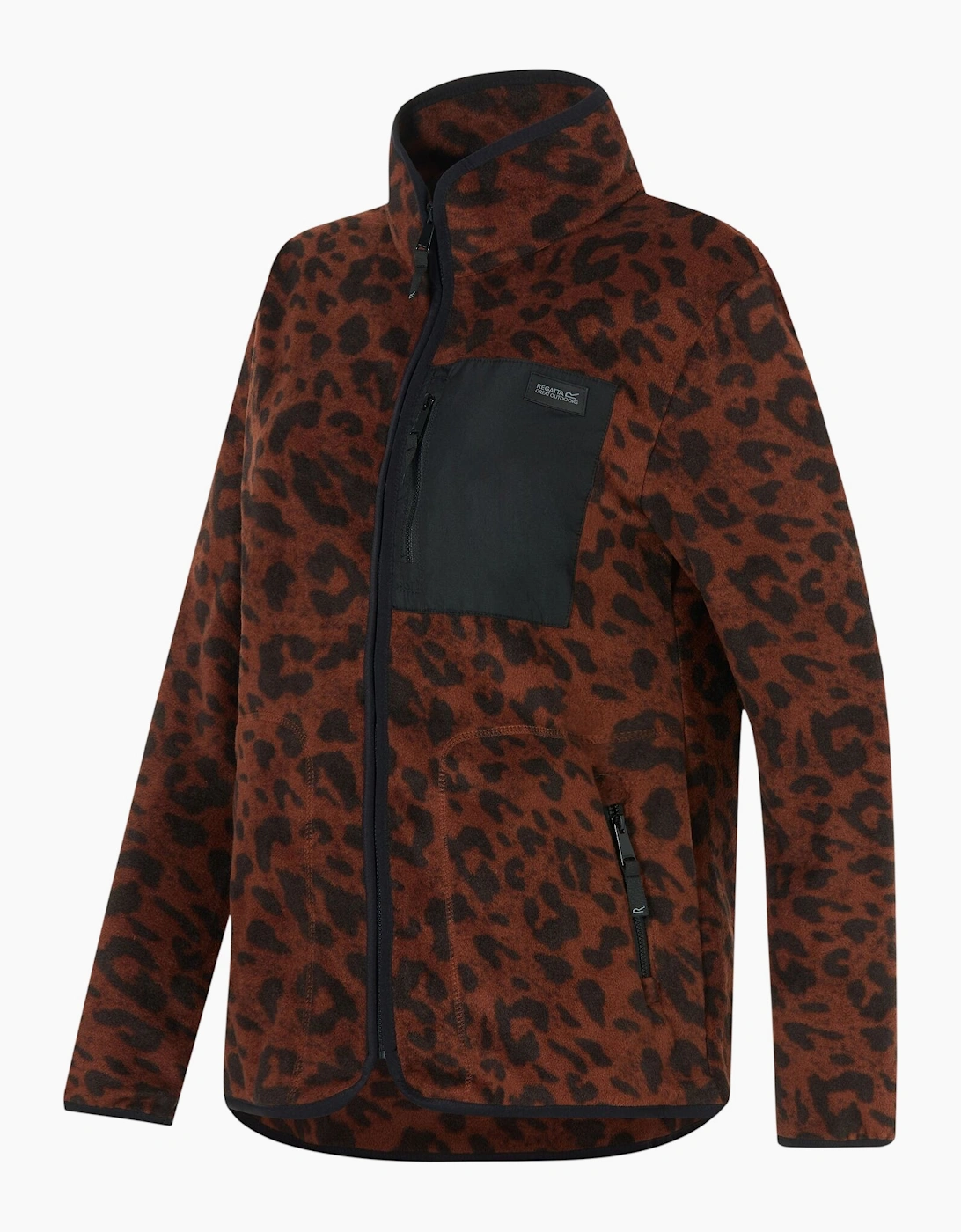 Regatta Womens/Ladies Frankie Leopard Full Zip Fleece Jacket