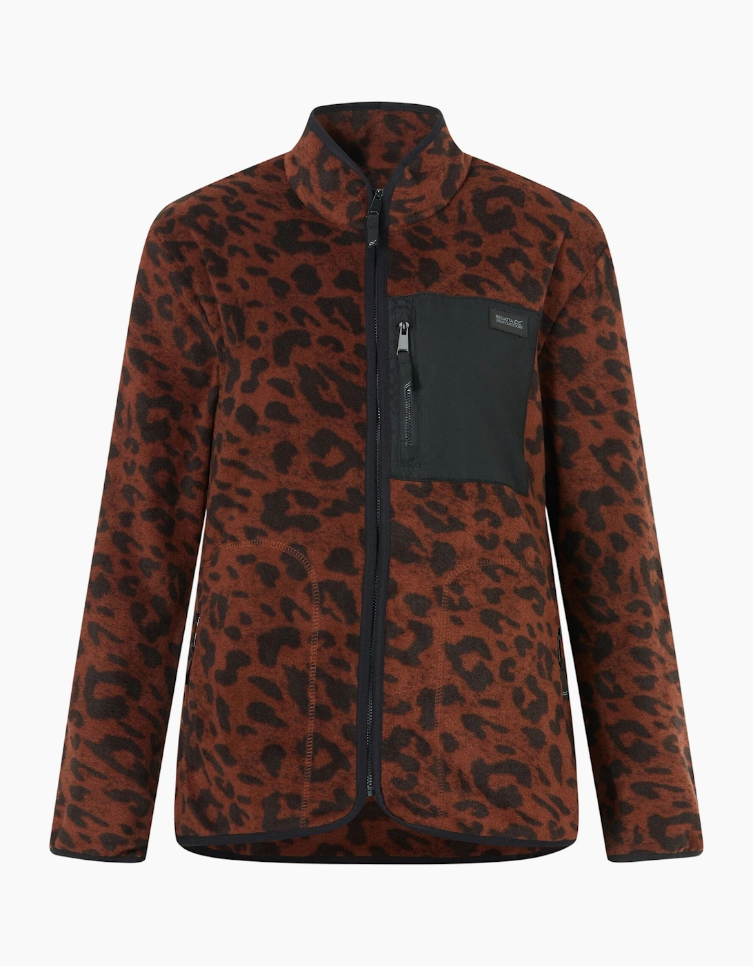 Regatta Womens/Ladies Frankie Leopard Full Zip Fleece Jacket
