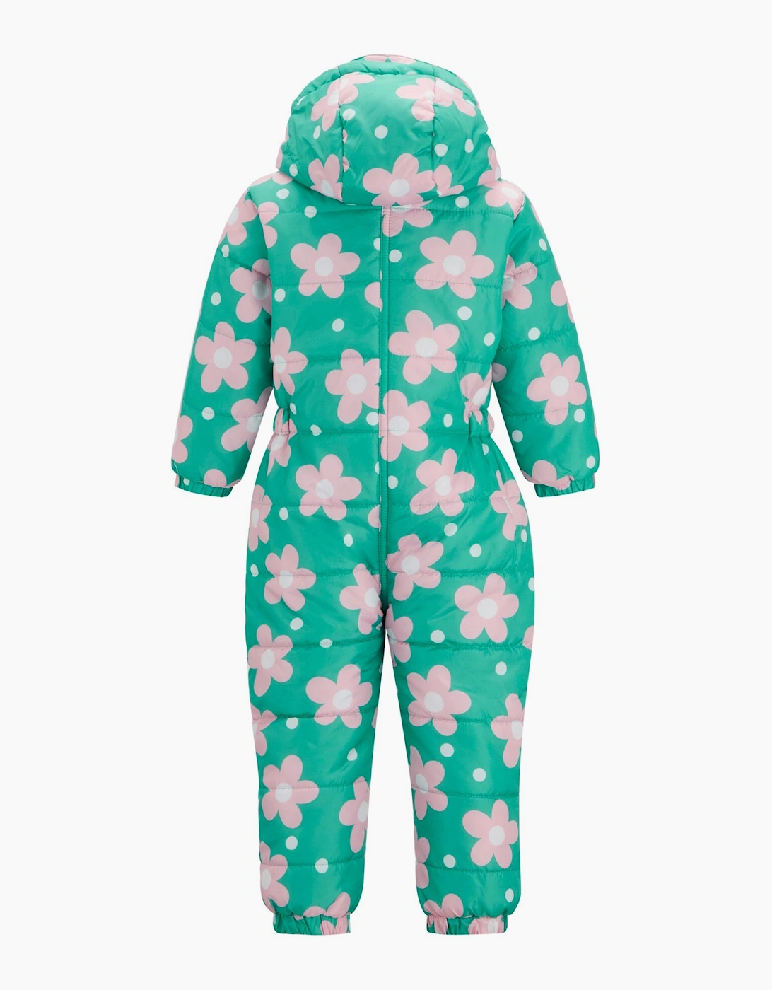Regatta Childrens/Kids Penrose Floral Quilted Puddle Suit
