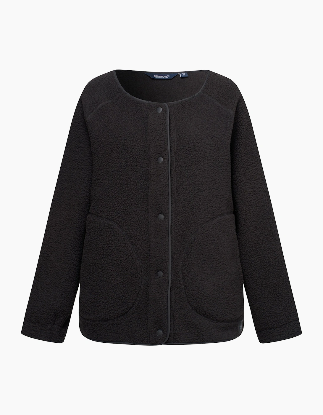 Regatta Women's Regatta Womens/Ladies Lea Borg Snap-Front Fleece - Black