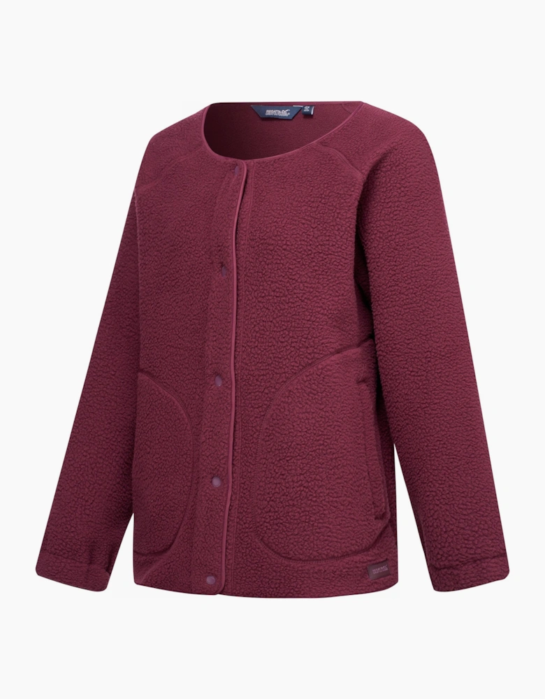 Regatta Womens/Ladies Lea Borg Snap-Front Fleece