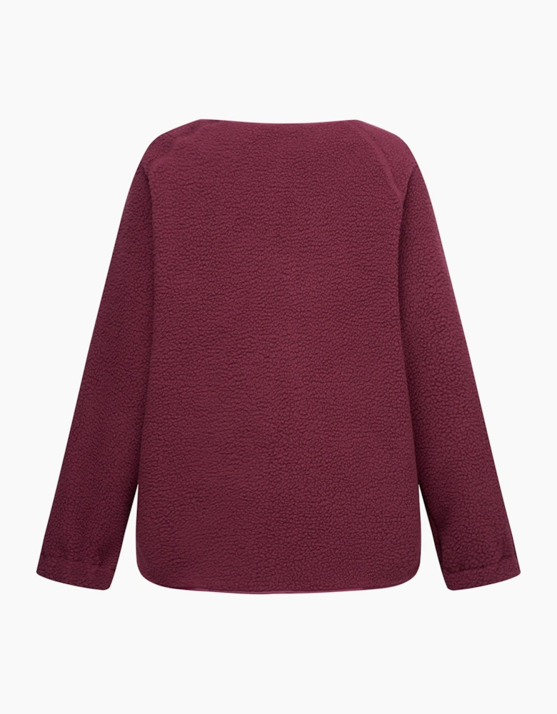 Regatta Womens/Ladies Lea Borg Snap-Front Fleece