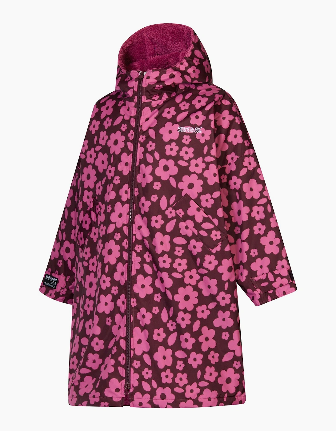 Regatta Childrens/Kids Floral Waterproof Changing Robe