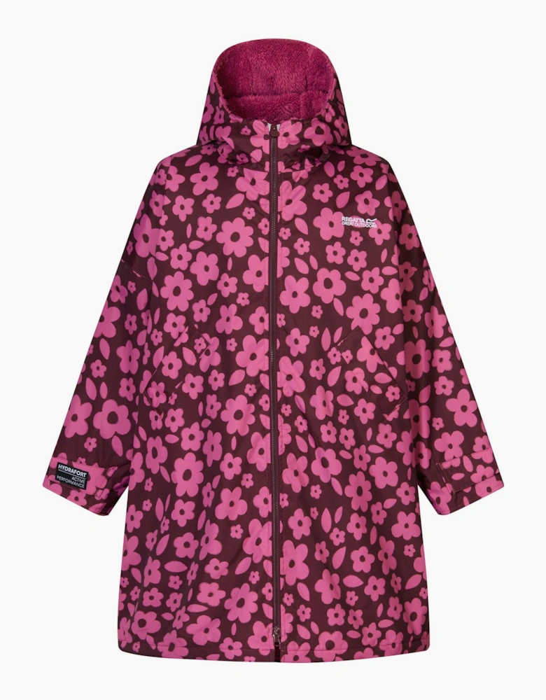 Regatta Childrens/Kids Floral Waterproof Changing Robe