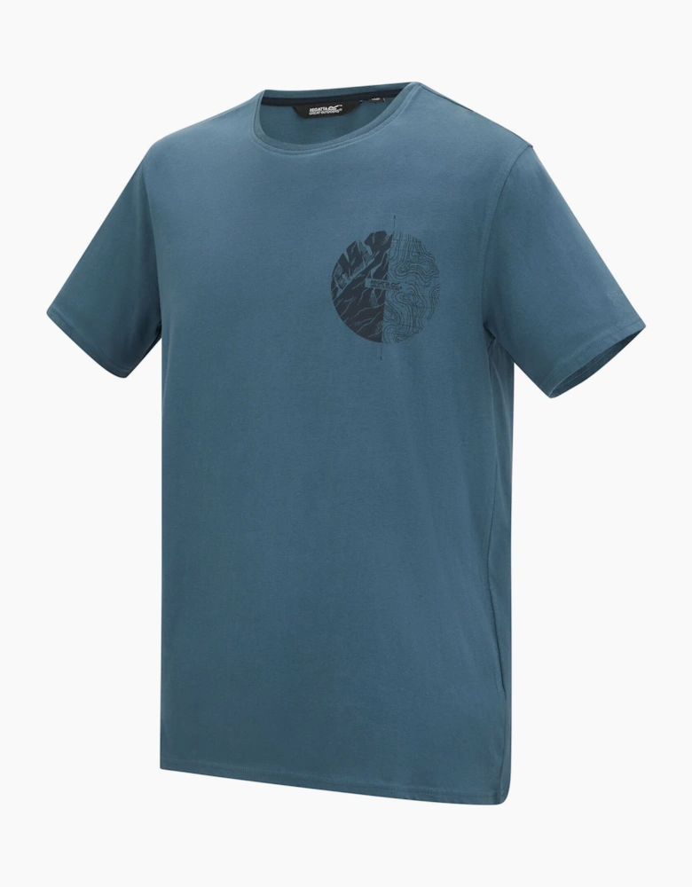 Regatta Mens Cline IX Compass T-Shirt