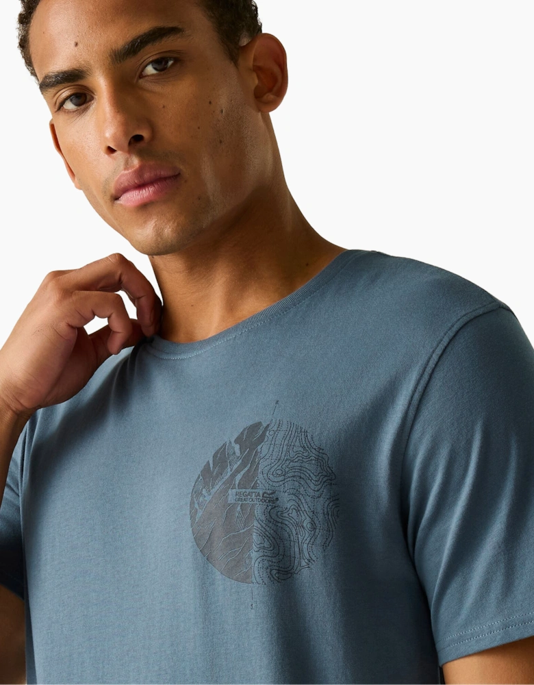 Regatta Mens Cline IX Compass T-Shirt