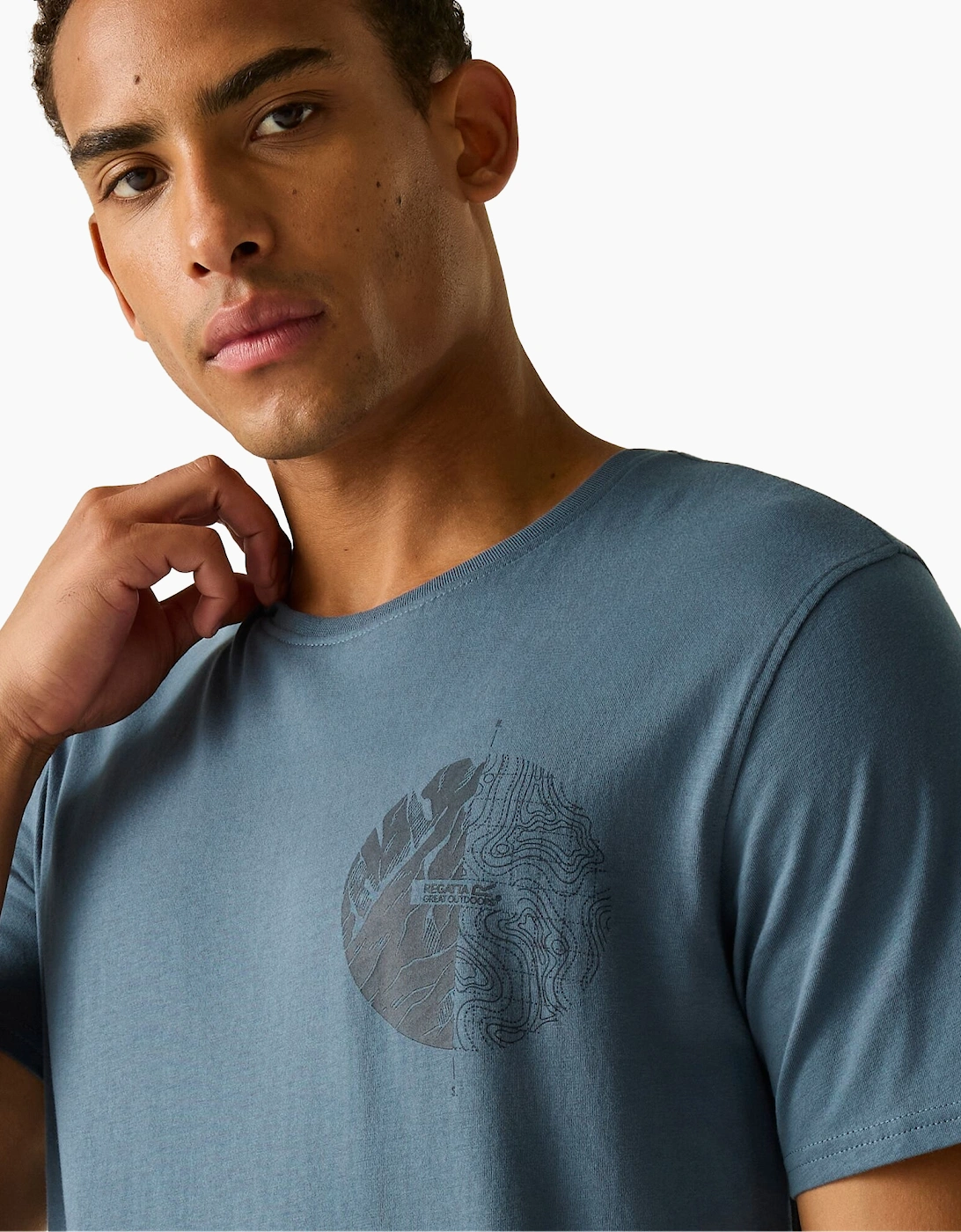 Regatta Mens Cline IX Compass T-Shirt