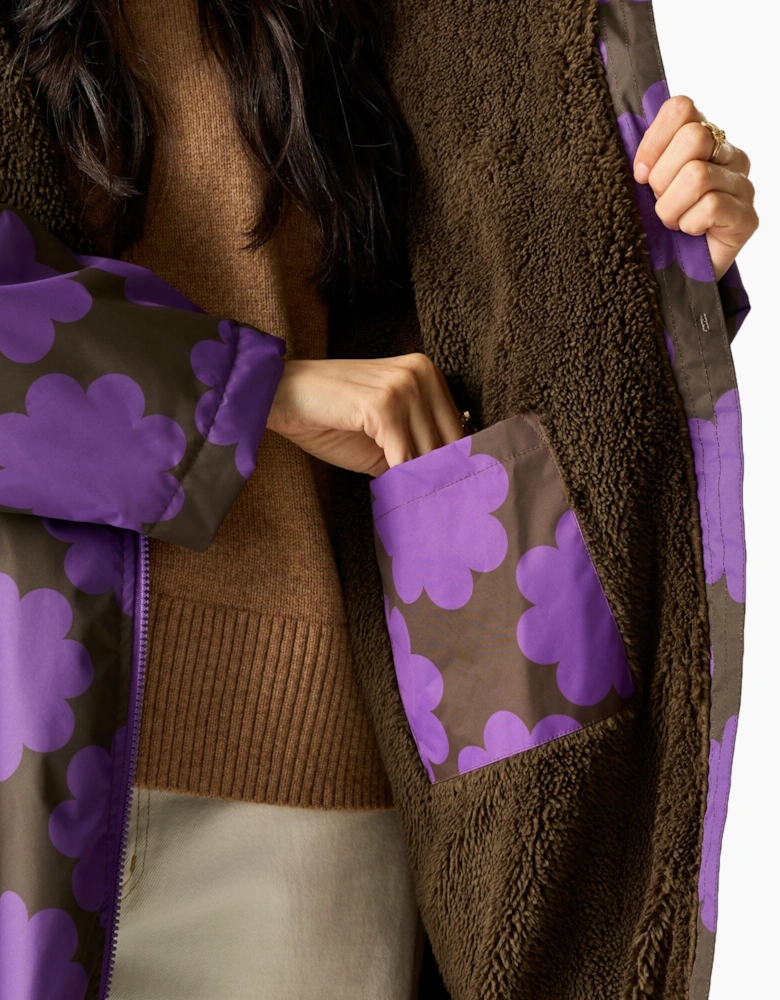 Regatta Womens/Ladies Orla Kiely Sun Daisy Changing Robe