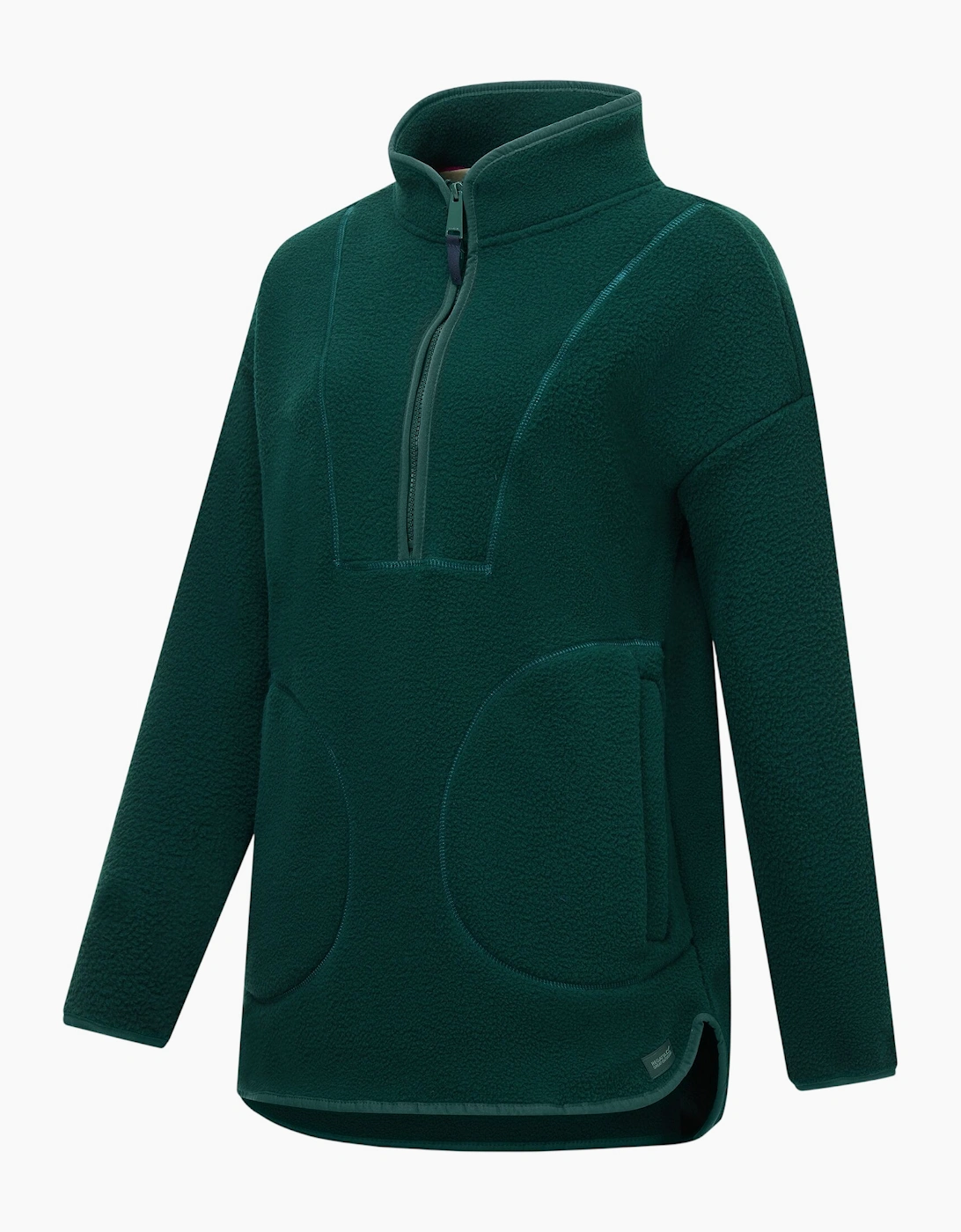 Regatta Womens/Ladies Frankie Borg Half Zip Longline Fleece Top