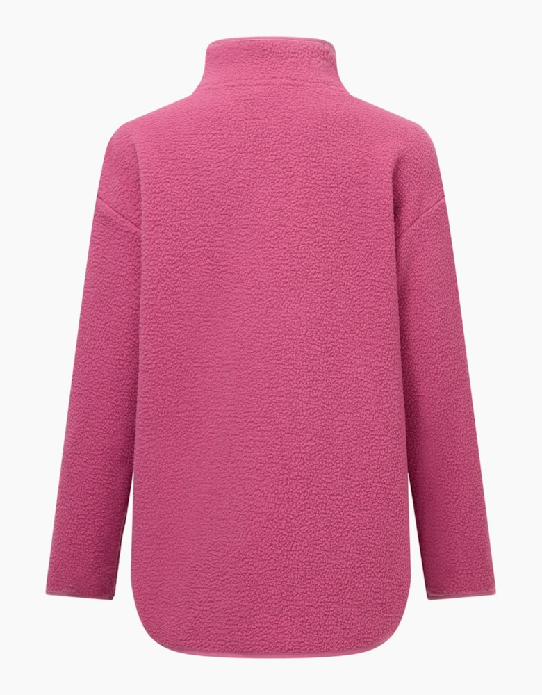 Regatta Womens/Ladies Frankie Borg Half Zip Longline Fleece Top