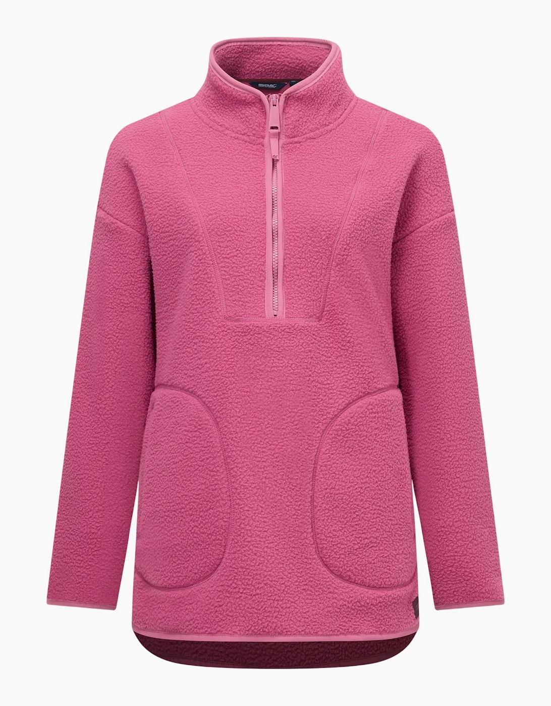 Regatta Womens/Ladies Frankie Borg Half Zip Longline Fleece Top