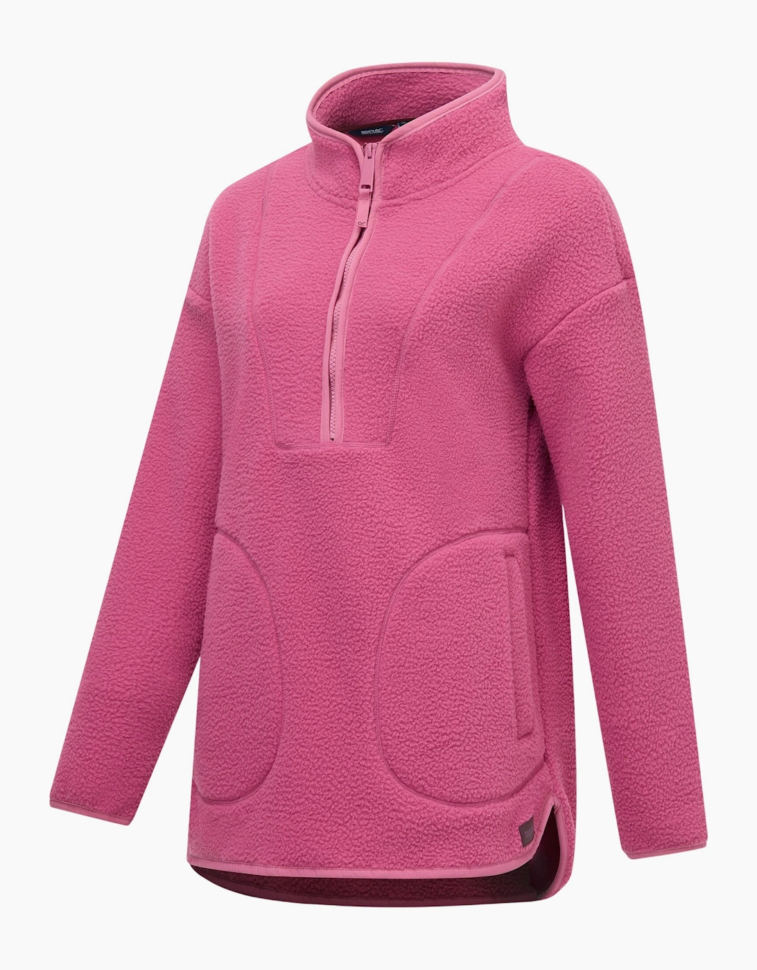 Regatta Womens/Ladies Frankie Borg Half Zip Longline Fleece Top