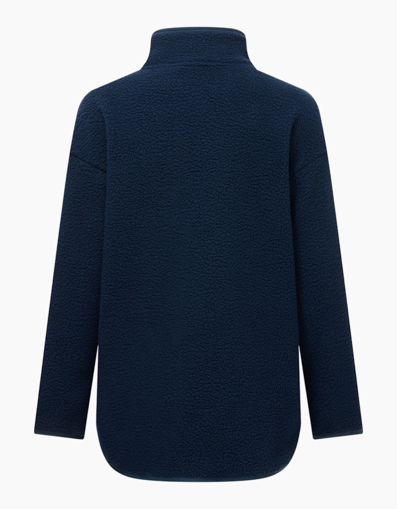 Regatta Womens/Ladies Frankie Borg Half Zip Longline Fleece Top