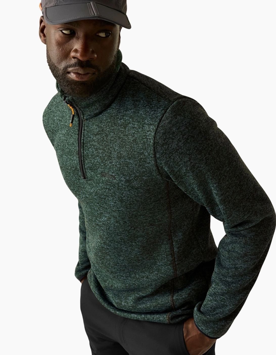 Regatta Mens Newhill Half Zip Fleece Top