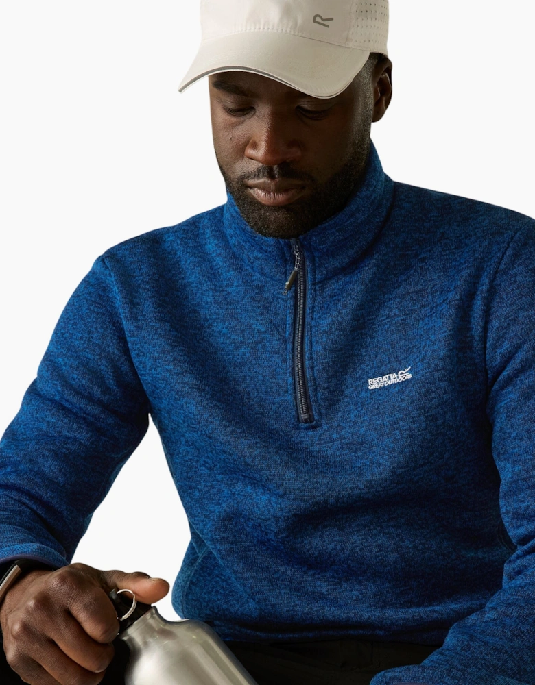 Regatta Mens Newhill Half Zip Fleece Top