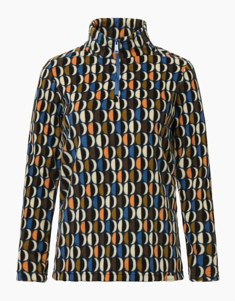 Regatta Womens/Ladies Orla Kiely Oval Half Zip Fleece Top
